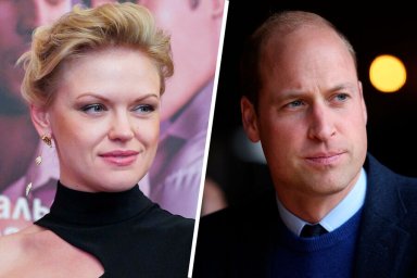 Российская актриса призналась, что «пересеклась» с принцем Уильямом на улице: «Я была в шоке»