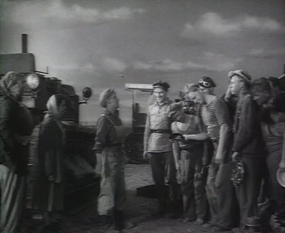 Трактористы [1939, драма, мелодрама, комедия]