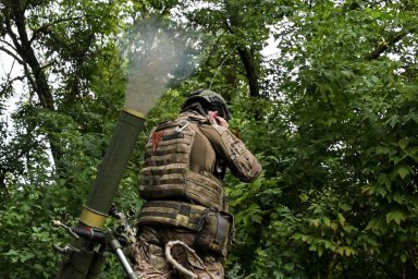 В Минобороны сообщили, что артиллеристы РФ поразили пункт управления беспилотниками ВСУ