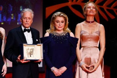 Актер Майкл Дуглас получил почетную премию Каннского фестиваля
