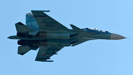 Минобороны РФ: российские войска сбили украинский самолет Су-27 в ДНР