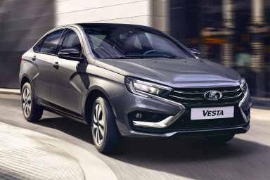 «АвтоВАЗ» объявил начальную стоимость обновленной модели Lada Vesta