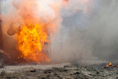 Мощный взрыв произошел в Ташкенте
