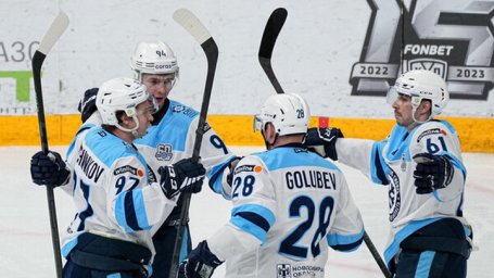 "Сибирь" одержала третью победу кряду в КХЛ
