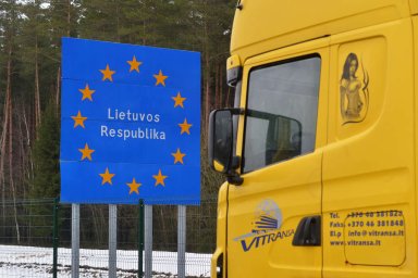 На границе Литвы и Калининградской области скопилось 145 грузовиков