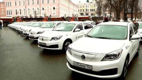 В Нижнем Новгороде запустили электротакси