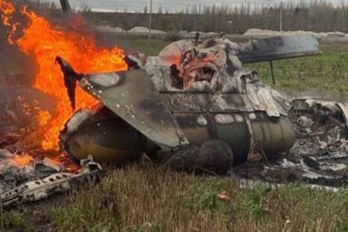 Российские военные сбили украинский Ми-8 в ДНР