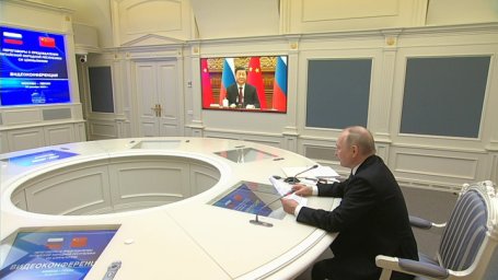 Путин и Си начали переговоры