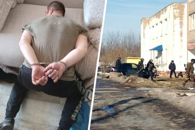Стрелок, открывший огонь из окна в Кировской области, ранил полицейского