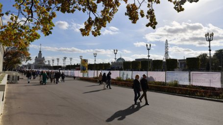 В Москву пришла поздняя осень