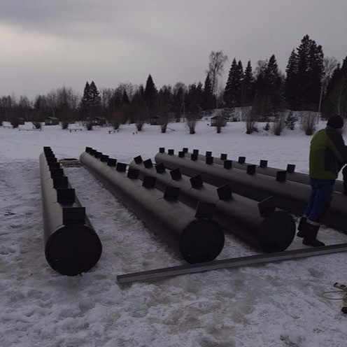 Изготовление пластиковых понтонов