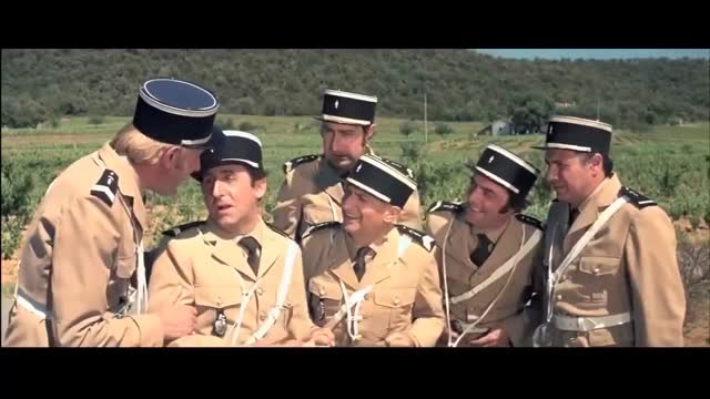 Жандарм На Отдыхе / Le gendarme en balade [1970 / Франция Италия / комедия криминал / Л.де Фюнес]